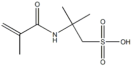 2-Methyl-2-(methacryloylamino)propane-1-sulfonic acid Structure