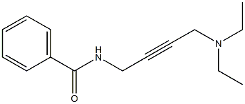 N-[4-(Diethylamino)-2-butynyl]benzamide Structure