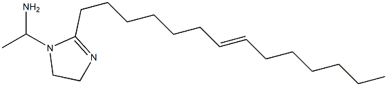 1-(1-Aminoethyl)-2-(7-tetradecenyl)-2-imidazoline Structure