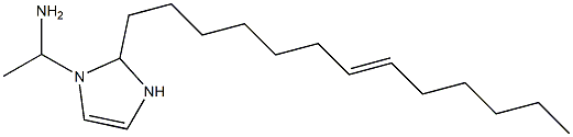 1-(1-Aminoethyl)-2-(7-tridecenyl)-4-imidazoline Structure