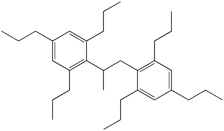 2,2'-(1,2-Propanediyl)bis(1,3,5-tripropylbenzene) Structure