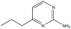 2-Amino-4-propylpyrimidine 구조식 이미지