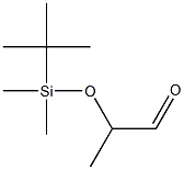 2-(tert-Butyldimethylsiloxy)propanal Structure