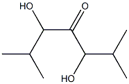 3,5-Dihydroxy-2,6-dimethyl-4-heptanone Structure