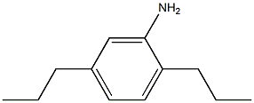 2,5-Dipropylaniline 구조식 이미지