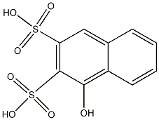 1-Naphthol disulfonic acid Structure