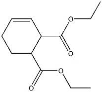 5-Cyclohexene-1,2-dicarboxylic acid diethyl ester 구조식 이미지