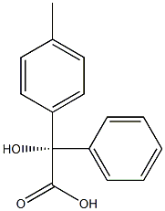 [S,(-)]-4-Methylbenzilic acid 구조식 이미지