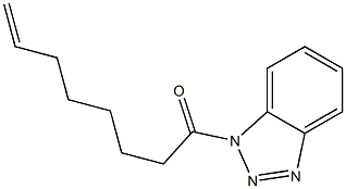 1-(7-Octenoyl)-1H-benzotriazole Structure