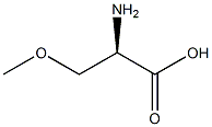 (R)-2-Amino-3-methoxypropanoic acid Structure