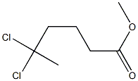 5,5-Dichlorocaproic acid methyl ester 구조식 이미지