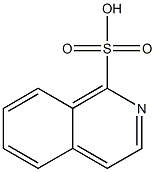 1-Isoquinolinesulfonic acid 구조식 이미지