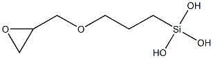 [3-(Oxiranylmethoxy)propyl]silanetriol 구조식 이미지