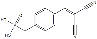 [4-(2,2-Dicyanoethenyl)phenyl]methylphosphonic acid Structure