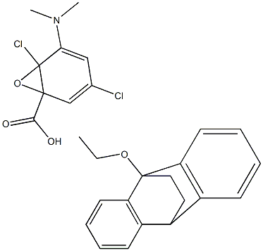 2-[9,10-Ethanoanthracen-9(10H)-yloxy]-N,N-dimethylethanamineN-oxide Structure