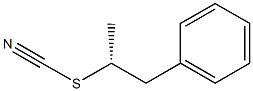 (-)-[(R)-2-Thiocyanatopropyl]benzene Structure