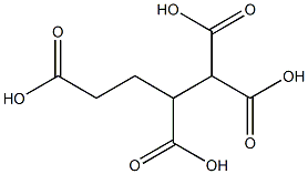 Butane-1,1,2,4-tetracarboxylic acid Structure