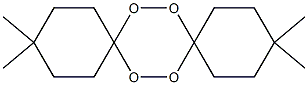 3,3,12,12-Tetramethyl-7,8,15,16-tetraoxadispiro[5.2.5.2]hexadecane 구조식 이미지