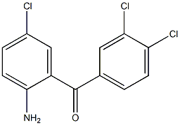 3,4,5'-Trichloro-2'-aminobenzophenone 구조식 이미지