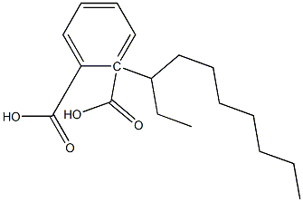 (+)-Phthalic acid hydrogen 1-[(S)-1-ethyloctyl] ester 구조식 이미지