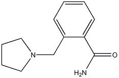 2-(1-Pyrrolidinylmethyl)benzamide 구조식 이미지