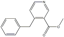 4-(Benzyl)pyridine-3-carboxylic acid methyl ester 구조식 이미지