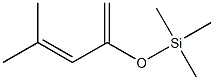 2-(Trimethylsiloxy)-4-methyl-1,3-pentadiene Structure