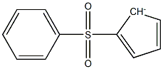 1-(Phenylsulfonyl) cyclopentadienide 구조식 이미지