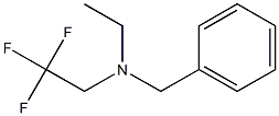 N-Ethyl-N-(2,2,2-trifluoroethyl)benzylamine 구조식 이미지