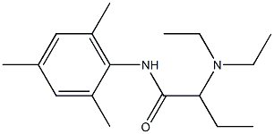 2-(Diethylamino)-N-(2,4,6-trimethylphenyl)butyramide 구조식 이미지