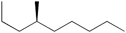 [R,(-)]-4-Methylnonane Structure