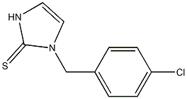 1-(4-Chlorobenzyl)-4-imidazoline-2-thione 구조식 이미지