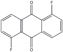 1,5-Difluoro-9,10-anthraquinone 구조식 이미지