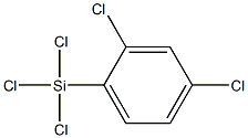 (2,4-Dichlorophenyl)trichlorosilane 구조식 이미지
