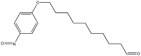 10-(4-Nitrosophenoxy)decanal Structure