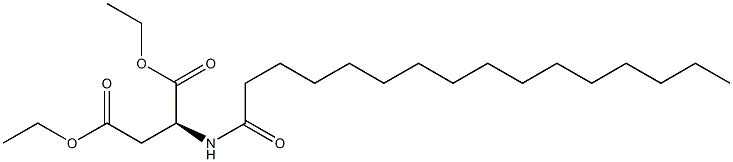 N-Palmitoylaspartic acid diethyl ester Structure