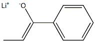 Lithium(Z)-1-phenyl-1-propene-1-olate 구조식 이미지
