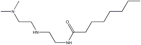 N-[2-[2-(Dimethylamino)ethylamino]ethyl]octanamide 구조식 이미지