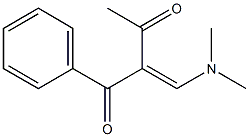 1-Phenyl-2-[(dimethylamino)methylene]butane-1,3-dione 구조식 이미지