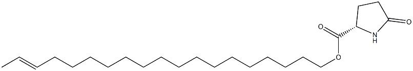 (S)-5-Oxopyrrolidine-2-carboxylic acid 17-nonadecenyl ester 구조식 이미지