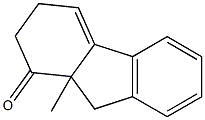 2,3,9,9a-Tetrahydro-9a-methyl-1H-fluoren-1-one 구조식 이미지