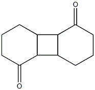 Dodecahydrobiphenylene-1,5-dione 구조식 이미지