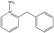 1-Amino-2-benzylpyridinium 구조식 이미지