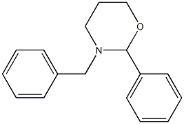 2-Phenyl-3-benzyltetrahydro-2H-1,3-oxazine 구조식 이미지