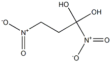 1,3-Dinitro-1,1-propanediol 구조식 이미지