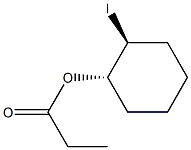 (1S,2S)-2-Iodocyclohexanol propionate Structure