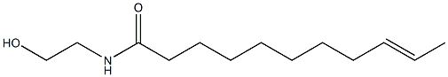 N-(2-Hydroxyethyl)-9-undecenamide 구조식 이미지