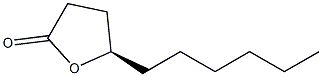 (R)-4-Hydroxydecanoic acid 1,4-lactone 구조식 이미지