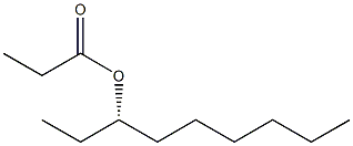 (-)-Propionic acid [(S)-nonane-3-yl] ester Structure