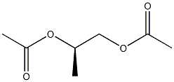 [R,(+)]-1,2-Propanediol diacetate Structure